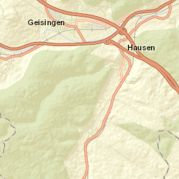 Geisingen Street Map