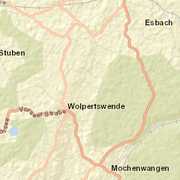 Wolpertswende Street Map