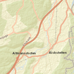 Aichstetten Street Map