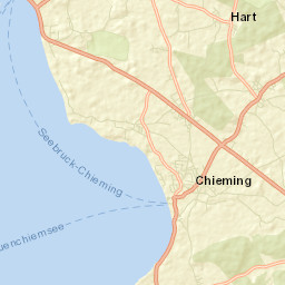 Chieming Street Map