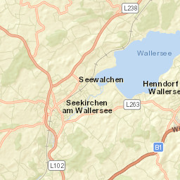 Seewalchen Street Map