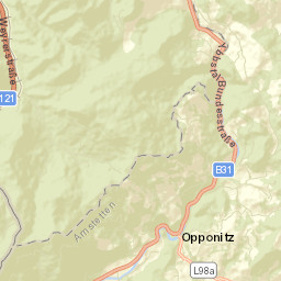Opponitz Street Map