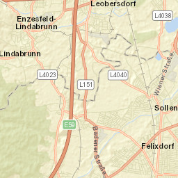 Hirtenberg Street Map