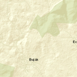 Buják Street Map