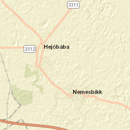 Tiszaújvárosi Járás Street Map