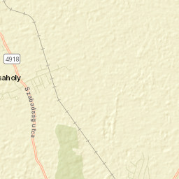 Nyírcsaholy Street Map