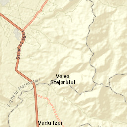 Lazu Baciului Street Map