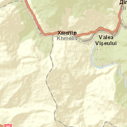Valea Vișeului Street Map