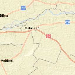 Comuna Bilca Street Map