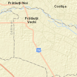 Comuna Frătăuţii Vechi Street Map