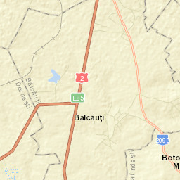 Bălcăuţi Street Map
