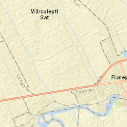 Floreşti Street Map