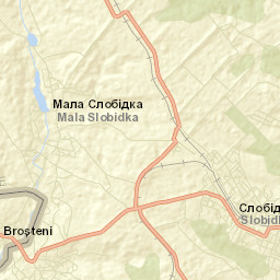 Slobidka Street Map