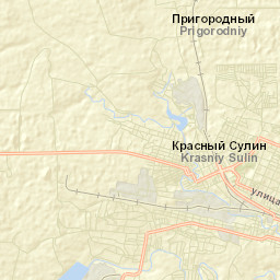 Krasnyy Sulin Street Map
