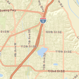 3699 120th Place Southeast, Everett, WA Street Map