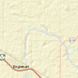 Englehart Street Map
