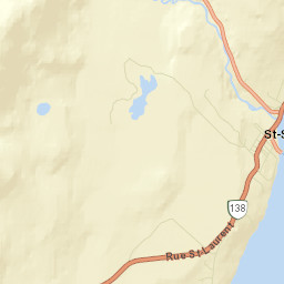 Saint-Siméon Street Map