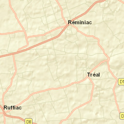 Ruffiac Street Map