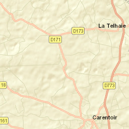 Carentoir Street Map
