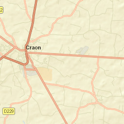 Craon Street Map