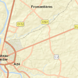 Château-Gontier Street Map