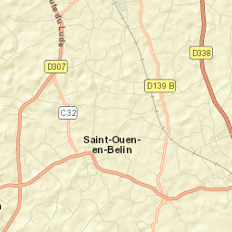 Saint-Ouen-en-Belin Street Map