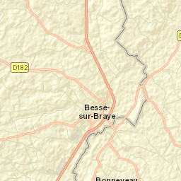 Bessé-sur-Braye Street Map