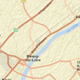Meung-sur-Loire Street Map