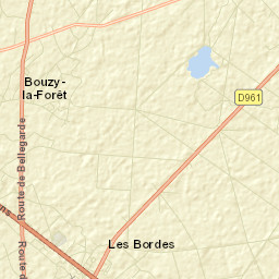 Bouzy-la-Forêt Street Map