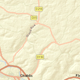 Chablis Street Map