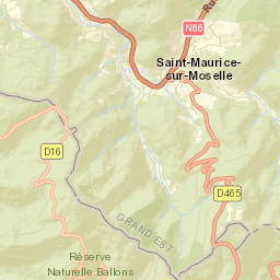 Saint-Maurice-sur-Moselle Street Map
