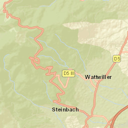 Uffholtz Street Map