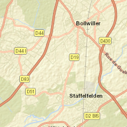 Berrwiller Street Map