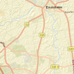 Pulversheim Street Map
