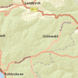 Lenzkirch Street Map