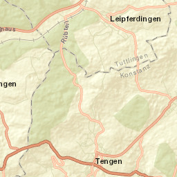Tengen Street Map