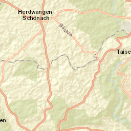 Herdwangen-Schönach Street Map