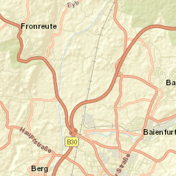 Baindt Street Map