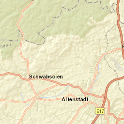 Schwabsoien Street Map