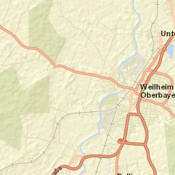 Weilheim Street Map