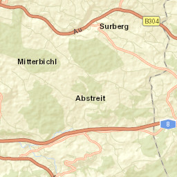 Surberg Street Map