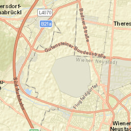 Theresienfeld Street Map