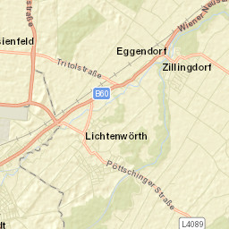 Zillingdorf Street Map