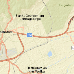 Eisenstadt Stadt Street Map