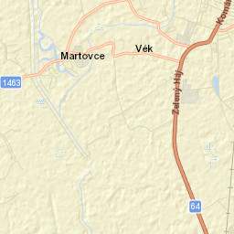 Hurbanovo Street Map