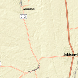 Jobbágyi Street Map