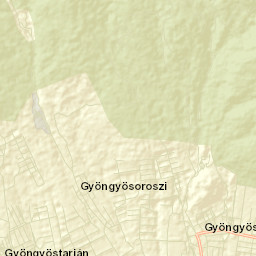 Gyöngyössolymos Street Map