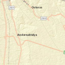Ostoros Street Map