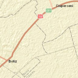 Botiz Street Map