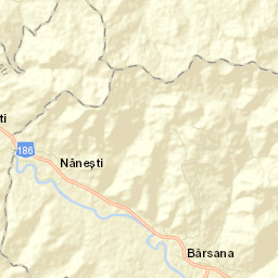 Bârsana Street Map